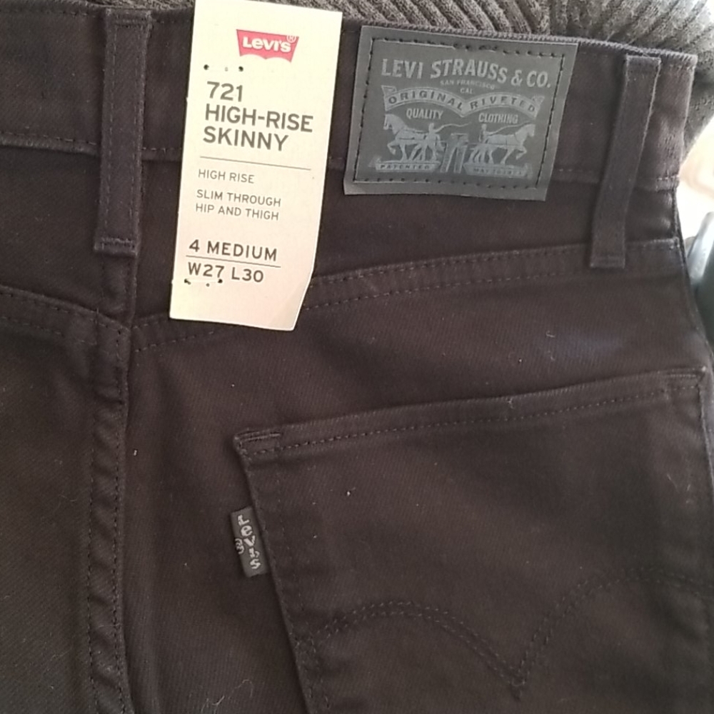 Levi's 721 high rise skinny